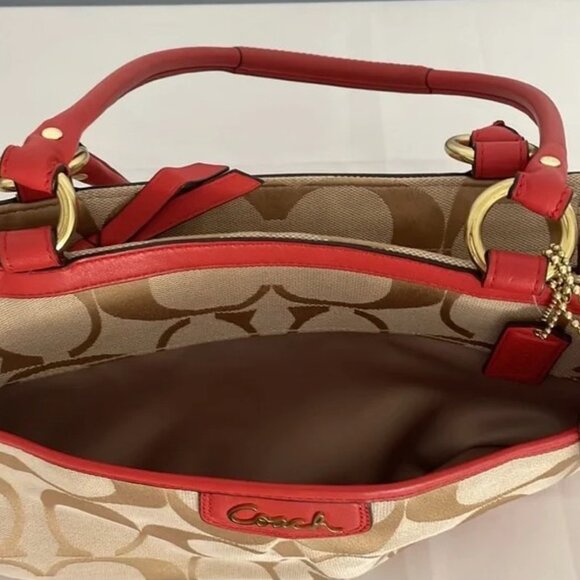 Coach - Signature Carryall Handbag - Picture 9 of 16